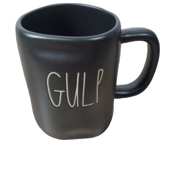 Rae Dunn by Magenta black Gulp mug - Picture 1 of 4